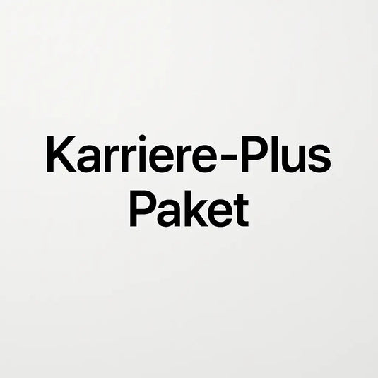 Karriere-Plus Bewerbungspaket | Bestseller | 3x mehr Erfolg